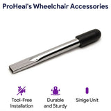 Wheelchair Transport Chair Brake Handle Extensions, 8" - BeHope