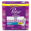 Poise Original Moderate Long Non-winged Pads - Pack Of 78 - Behope