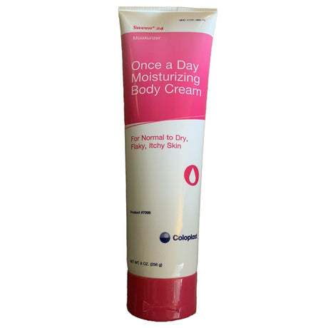 Hand and Body Moisturizer Sween® 24 9 oz. Tube Unscented Cream CHG Compatible - BeHope