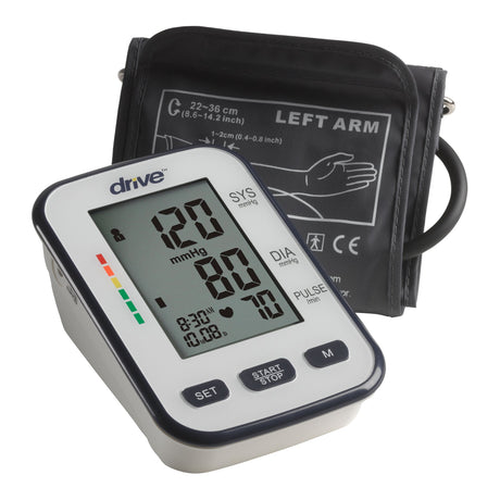 Home Automatic Digital Blood Pressure Monitor Drive™ Medium Cuff Nylon Cuff 22 - 36 cm Desk Model
