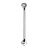 Chrome Knurled Grab Bar, 18" - BeHope