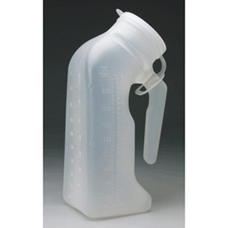 Urinal Male W/lid Translucent Plastic Single User - BeHope