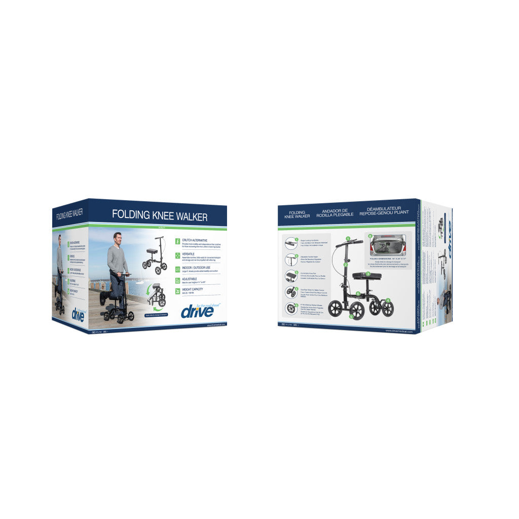 Economy Folding Knee Walker - BeHope