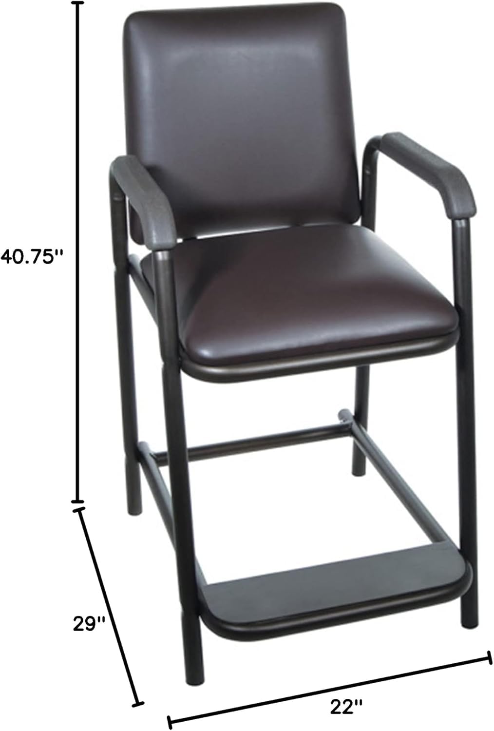 High Hip Chair With Padded Seat - BeHope