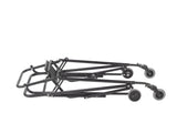 Nimbo 2G Lightweight Posterior Walker with Seat, Extra Large, Emperor Black - BeHope