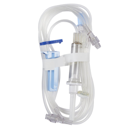 Iv Continu-flo Solution Set W/two Clearlink Luer Activated Valve & Luer Lock Adapter 112" Length 10 Drop Case/48 Each