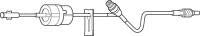 Iv Control-a-flo Regulator Extension Set W/clearlink Luer Activated Valve & Luer Lock Adapter 19" Length Case/48 Each