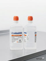 Solution saline normale à 0,9 % de chlorure de sodium pour irrigation, en flacon plastique de 1 000 ml, 12 flacons chacun