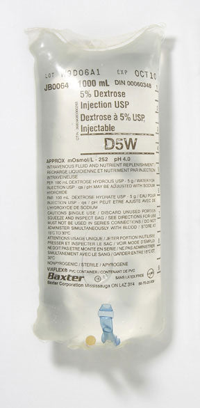Baxter® Dextrose 5% Injection Solution USP