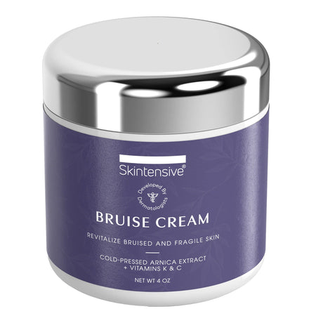 Hand and Body Moisturizer Skintensive® Bruise Cream 4 oz. Jar Unscented Cream