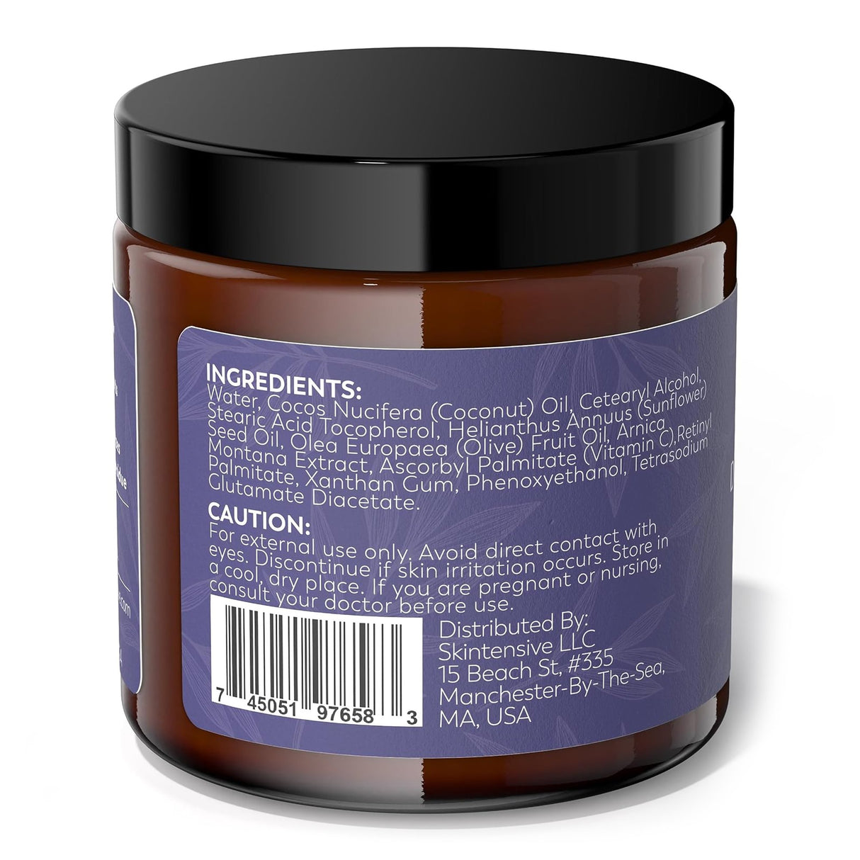 Hand and Body Moisturizer Skintensive® Daily Moisturizing 4 oz. Jar Unscented Cream