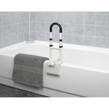 Adjustable Height Bathtub Grab Bar Safety Rail - BeHope