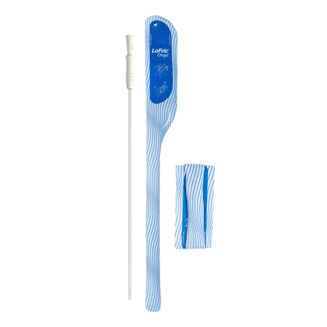 Wellspect Lofric Origo Urinary Male Catheter, 16fr, 16" - Box Of 30 - Behope