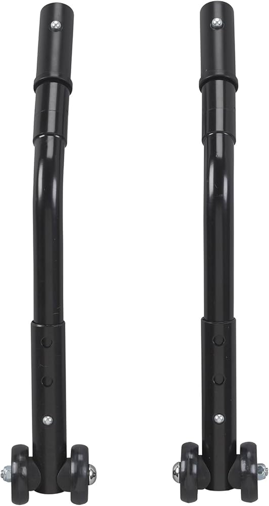 Adjustable Universal Wheelchair Anti Tipper With Wheels - BeHope