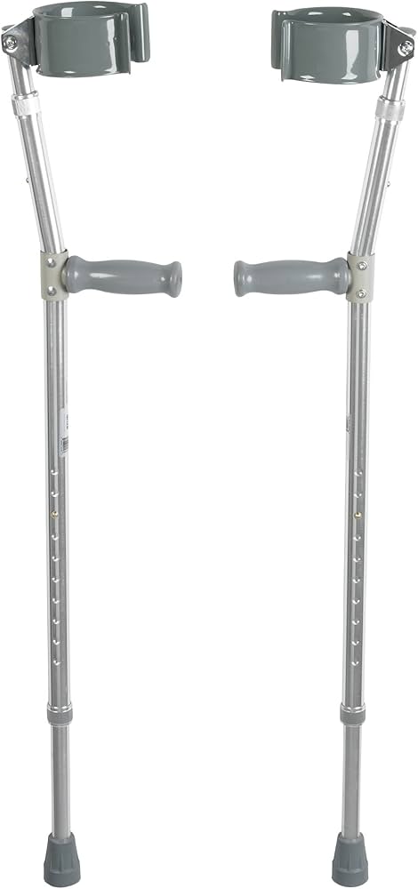 Bariatric Steel Forearm Crutch - BeHope