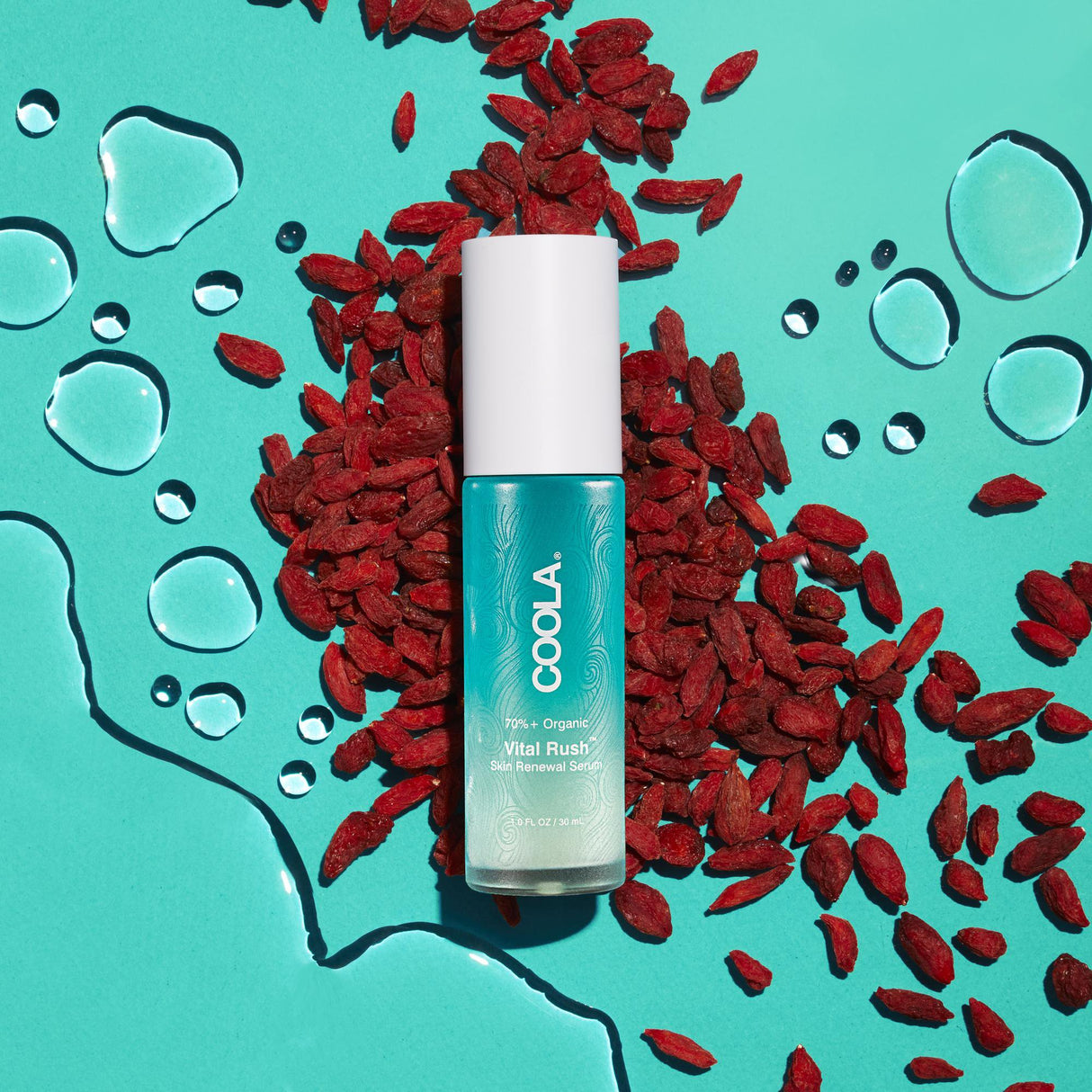 Facial Moisturizer Vital Rush™ Skin Renewal Serum 1 oz. Spray Bottle Scented Liquid