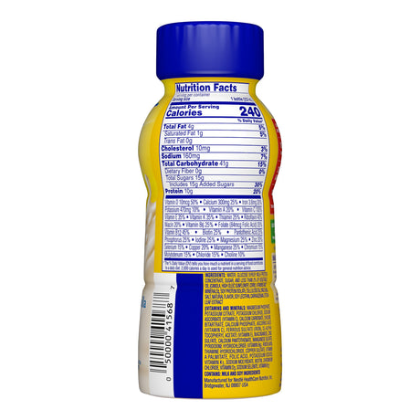 Oral Supplement Carnation Breakfast Essentials® Vanilla Flavor Liquid 8 oz. Bottle