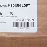 Bed Pillow McKesson 17 X 24 Inch White Single Patient Use