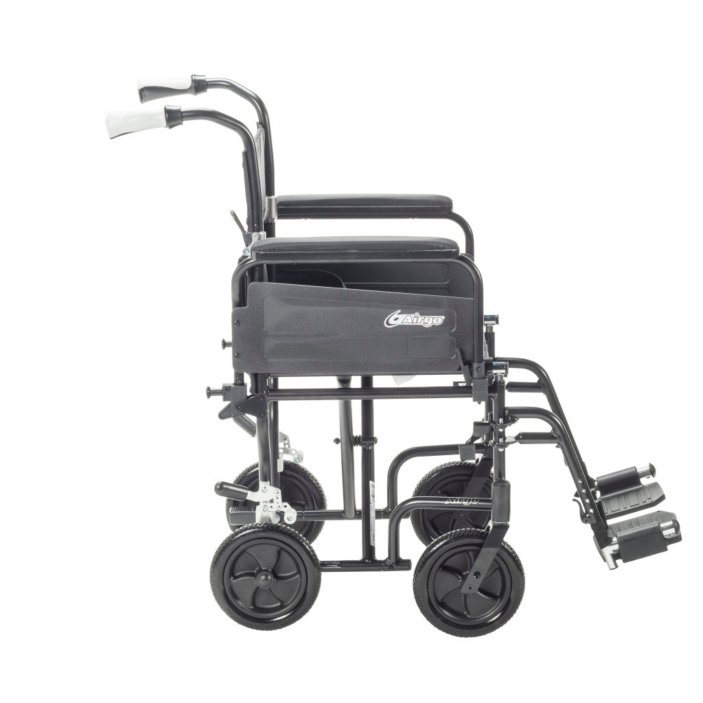 Airgo Comfort-Plus Lightweight Transport Chair - BeHope