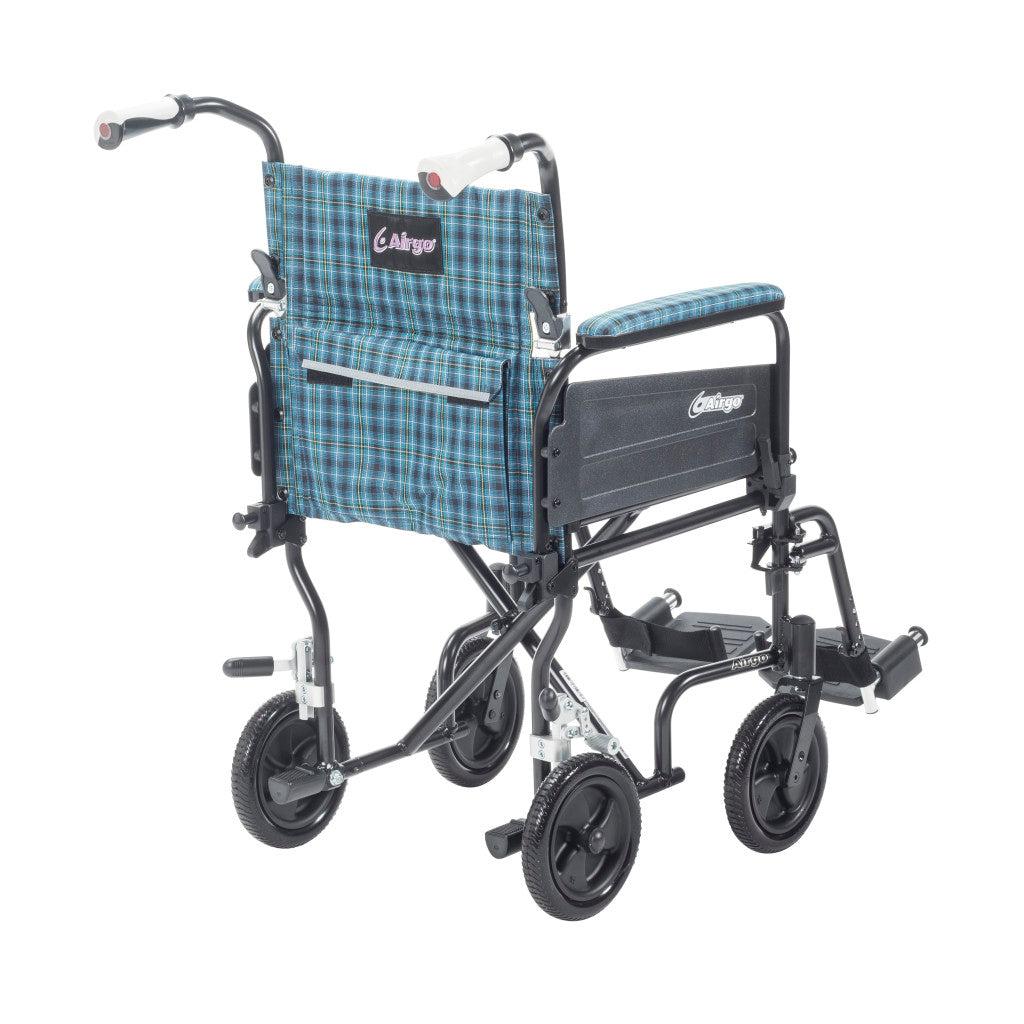 Airgo Comfort-Plus Lightweight Transport Chair - BeHope