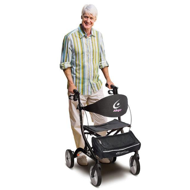 Airgo Excursion X20 Lightweight Side-fold Rollator - BeHope
