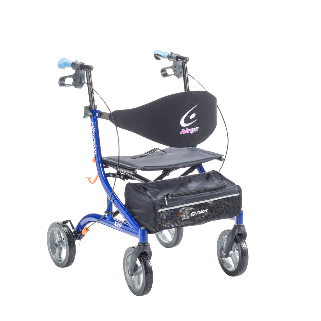 Airgo eXcursion X20 Lightweight Side-fold Rollator - BeHope