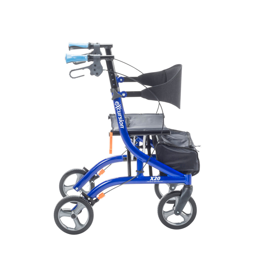 Airgo eXcursion X20 Lightweight Side-fold Rollator - BeHope