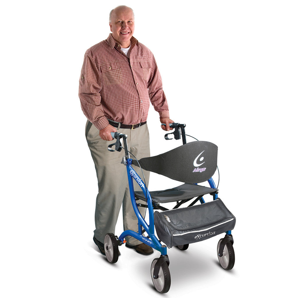 Airgo eXcursion XWD Lightweight Side-fold Rollator - BeHope