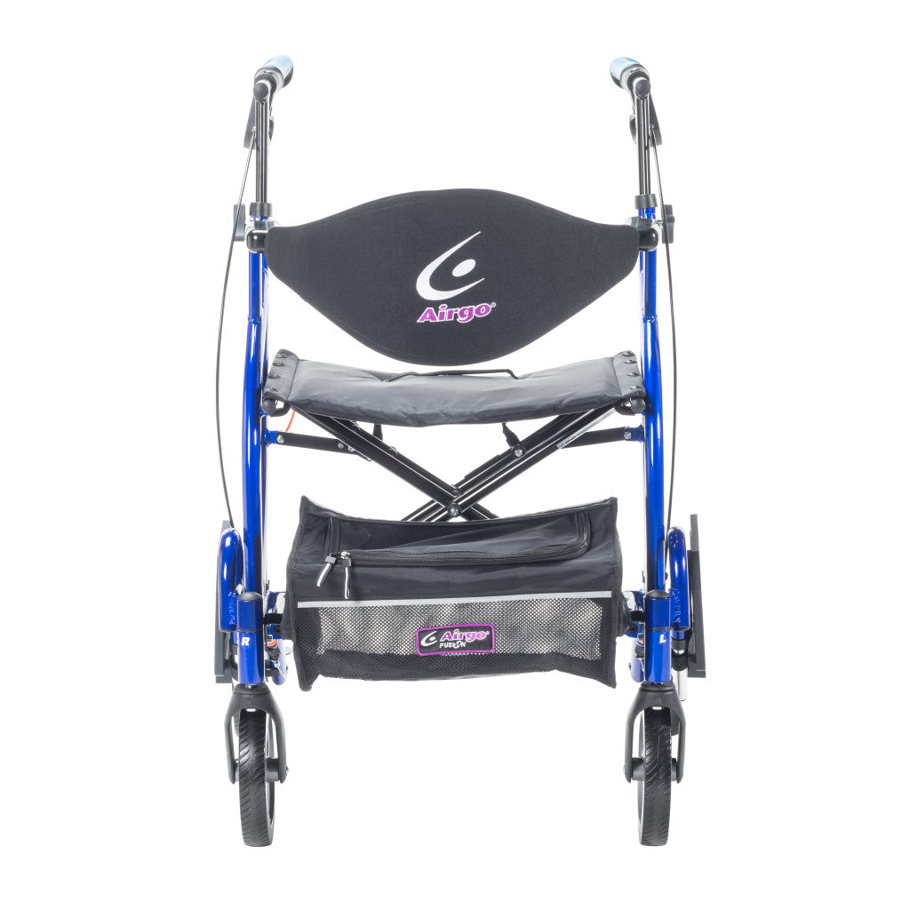 Airgo Fusion F23 Side-Folding Rollator & Transport Chair - BeHope