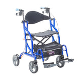 Airgo Fusion F23 Side-Folding Rollator & Transport Chair - BeHope