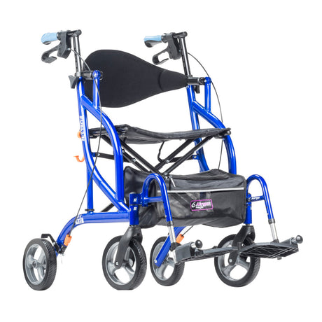 Airgo Fusion F23 Side-Folding Rollator & Transport Chair - BeHope