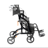 Airgo Fusion F23 Side-Folding Rollator & Transport Chair - BeHope