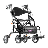 Airgo Fusion F23 Side-Folding Rollator & Transport Chair - BeHope