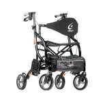 Airgo Fusion F23 Side-Folding Rollator & Transport Chair - BeHope