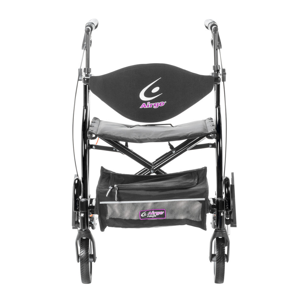 Airgo Fusion F23 Side-Folding Rollator & Transport Chair - BeHope