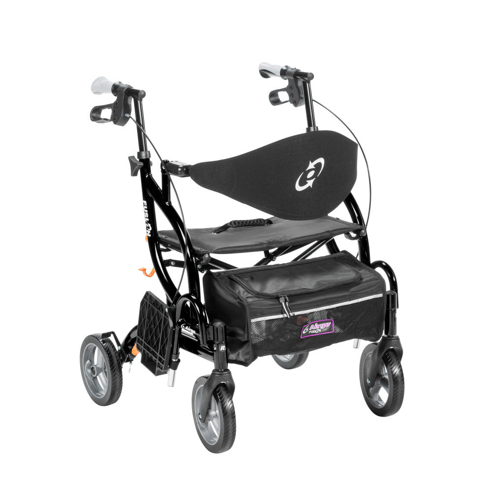 Airgo Fusion F20 Side-Folding Rollator & Transport Chair - BeHope