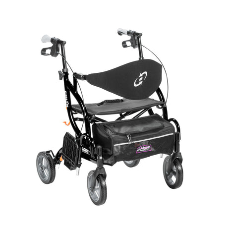 Airgo Fusion F20 Side-Folding Rollator & Transport Chair - BeHope