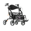 Airgo Fusion F20 Side-Folding Rollator & Transport Chair - BeHope