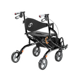Airgo Fusion F20 Side-Folding Rollator & Transport Chair - BeHope