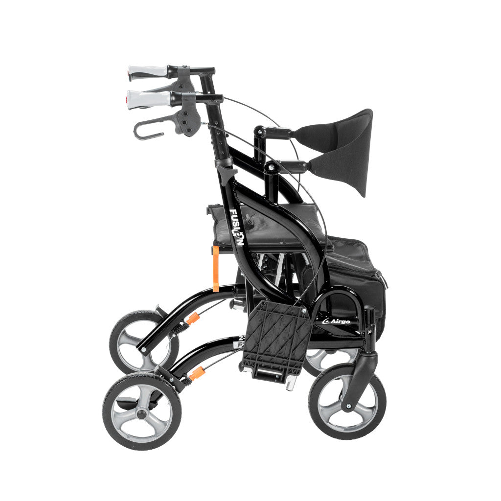 Airgo Fusion F20 Side-Folding Rollator & Transport Chair - BeHope