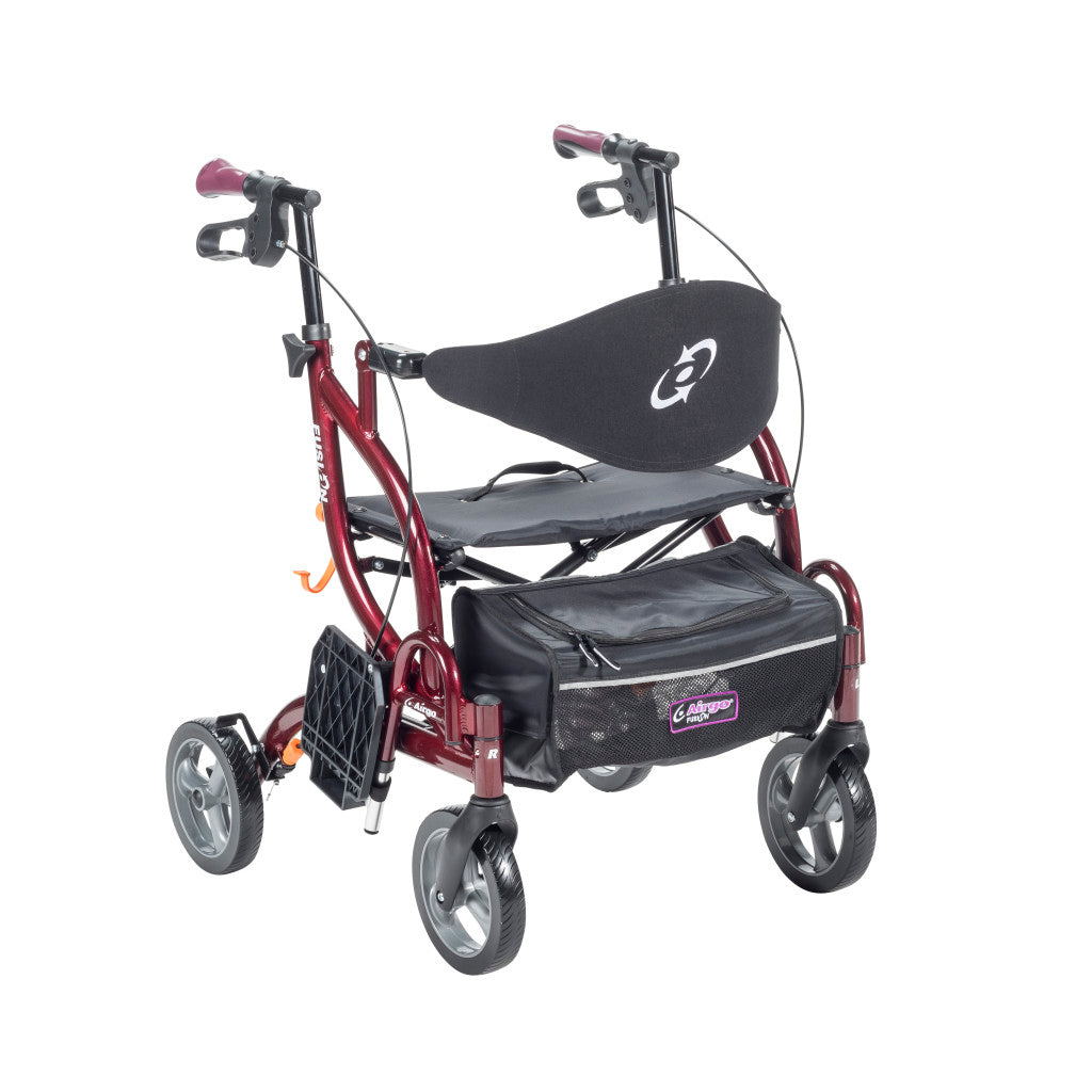 Airgo Fusion F20 Side-Folding Rollator & Transport Chair - BeHope