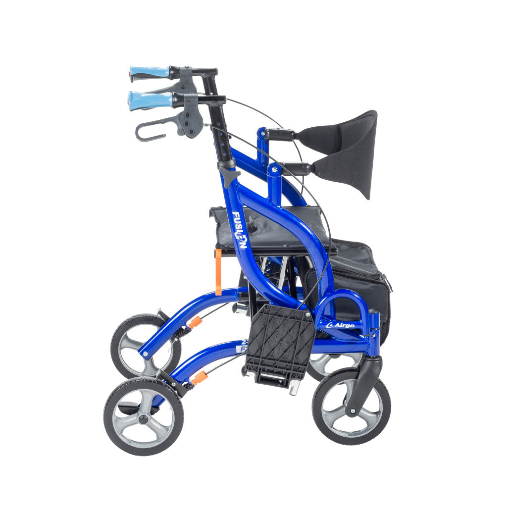Airgo Fusion F20 Side-Folding Rollator & Transport Chair - BeHope