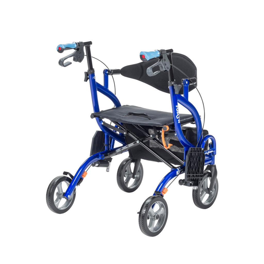 Airgo Fusion F20 Side-Folding Rollator & Transport Chair - BeHope