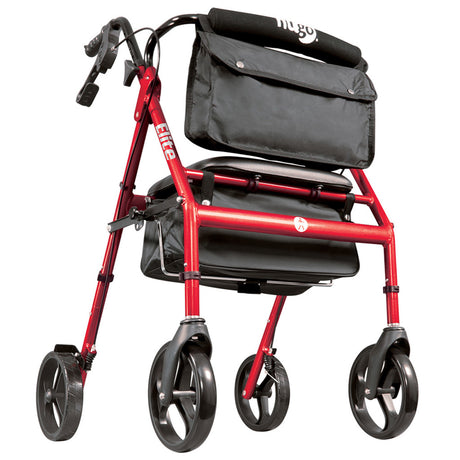 Hugo Elite Rolling walker with a Seat - BeHope