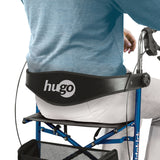 Hugo Sidekick Side-Folding Rolling Walker with a Seat - BeHope