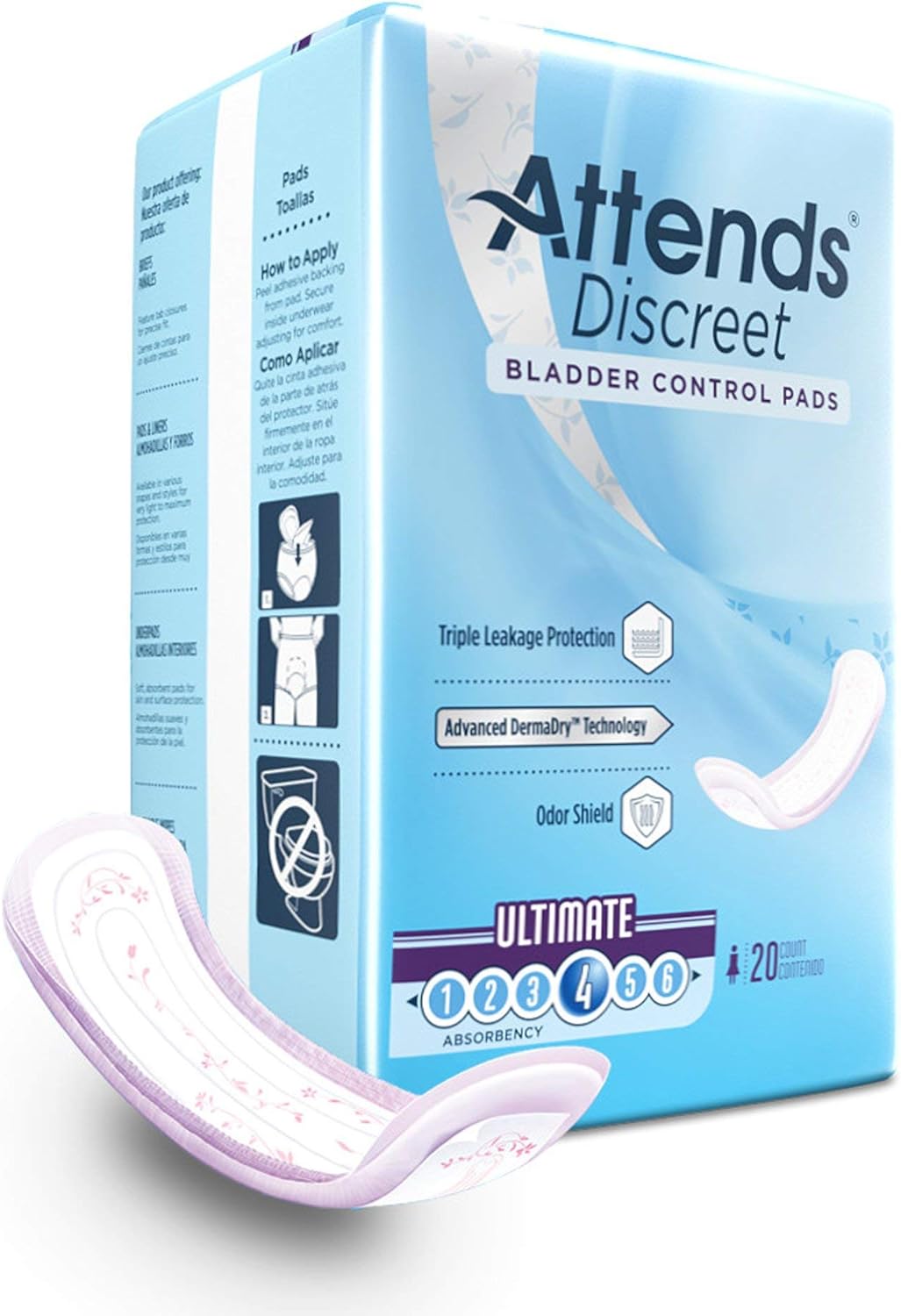 Assiste au salon Discreet Women's Ultimate Pads