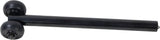 Silver Sport Rear Anti Tippers With Wheels, 1 Pair - BeHope