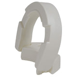 Hinged Toilet Seat Riser, Standard Seat - BeHope