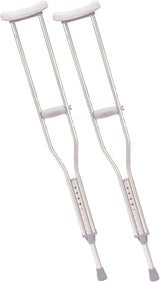 Retail Packaged Aluminum Crutches With Accessories - BeHope