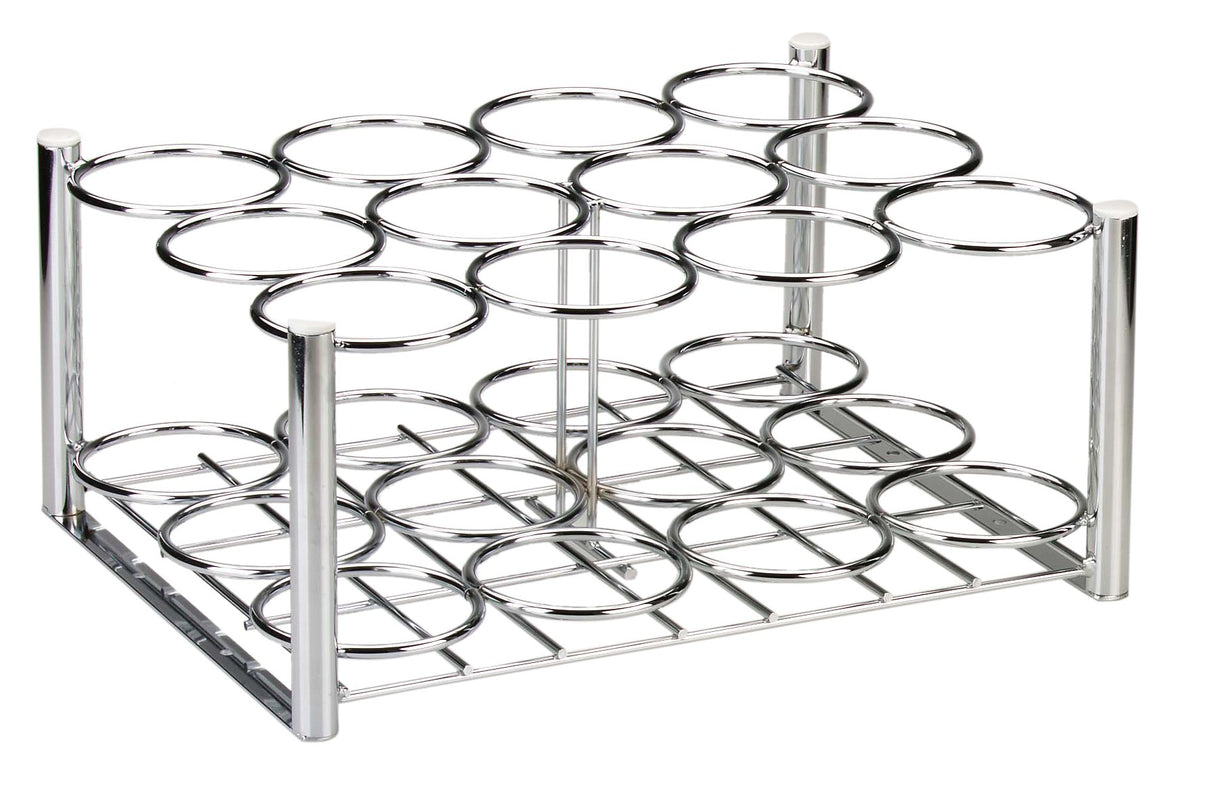 Chrome Oxygen Cylinder Rack - BeHope